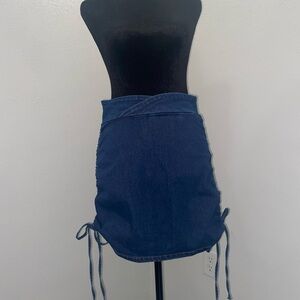 SHEIN Blue Denim Skirt